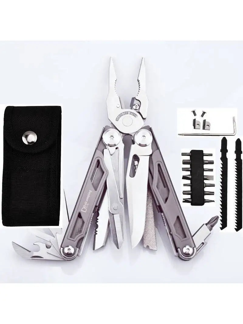 Daicamping DL30 Stainless Steel Multitool Pliers With Folding Tools